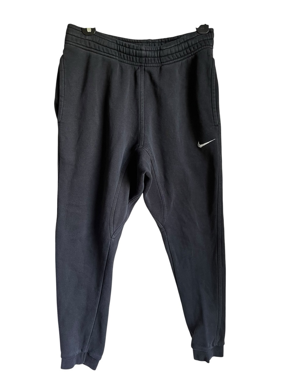 Nike Mens Club Fleece Pull On Joggers Pants Size S‎ Black Sweatpants Athleisure